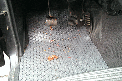 Intro-Tech Automotive Hexomat Floor Mats - Rubber Truck & Car Floor Mats | AutoAnything