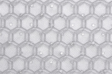 Intro Tech Clear HEXOMAT Floor Mats - Free Shipping IntroTech Clear Hexomat Rubber Car Mats