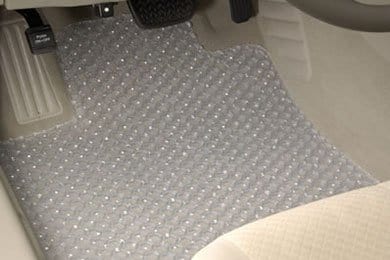 Intro Tech Clear HEXOMAT Floor Mats - Free Shipping IntroTech Clear Hexomat Rubber Car Mats