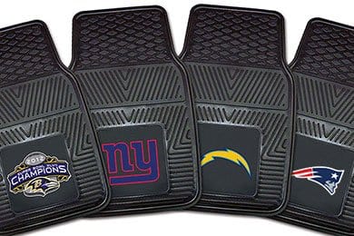 NFL Floor Mats - Best Reviews & Prices on FANMATS NFL Vinyl Floorliners, NFL Logo Floormats