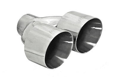 Flowmaster Dual Exhaust Tips - Round Angle Cut Exhaust Tips by Flowmaster - Lowest Price