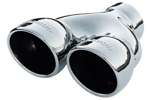 Flowmaster Dual Round Exhaust Tips - Best Price on Dual Round Rolled Angle Cut Exhaust Tips by Flowmaster