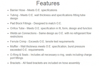 Four Seasons AC Hose - Save on AC Hoses!