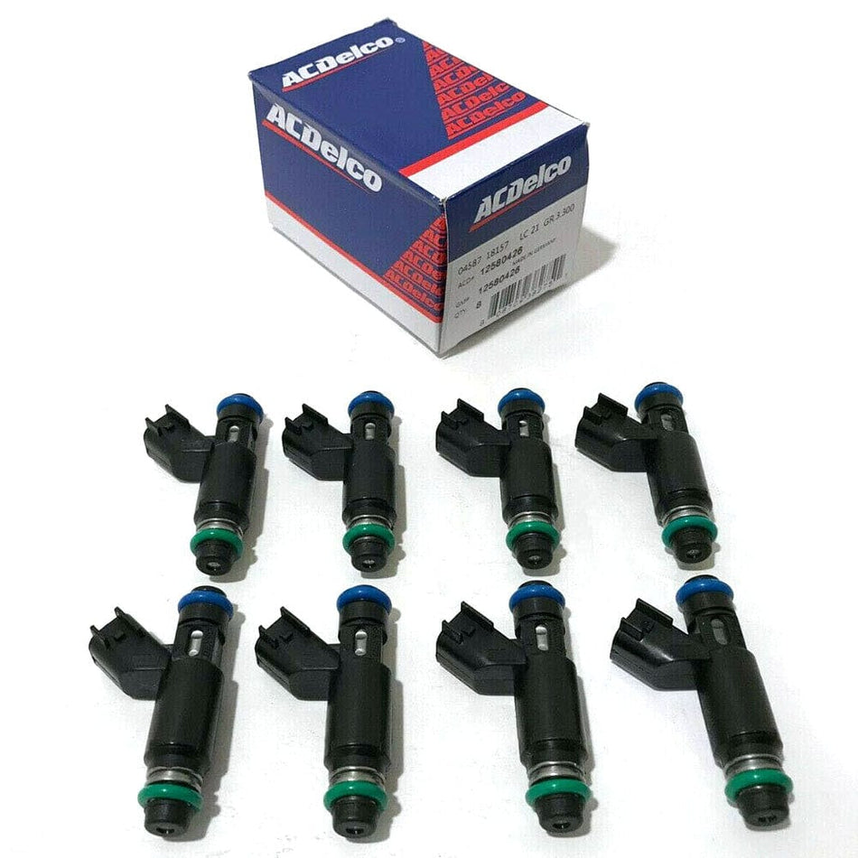 ACDelco 25326903 Fuel Injectors for Chevy Silverado GMC 5.3L V8 Engines