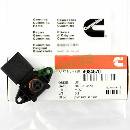 Cummins Oxygen Sensor Mass Air Flow Sensor MAF 4984570 For DODGE RAM 2500 3500 5.9L 24V
