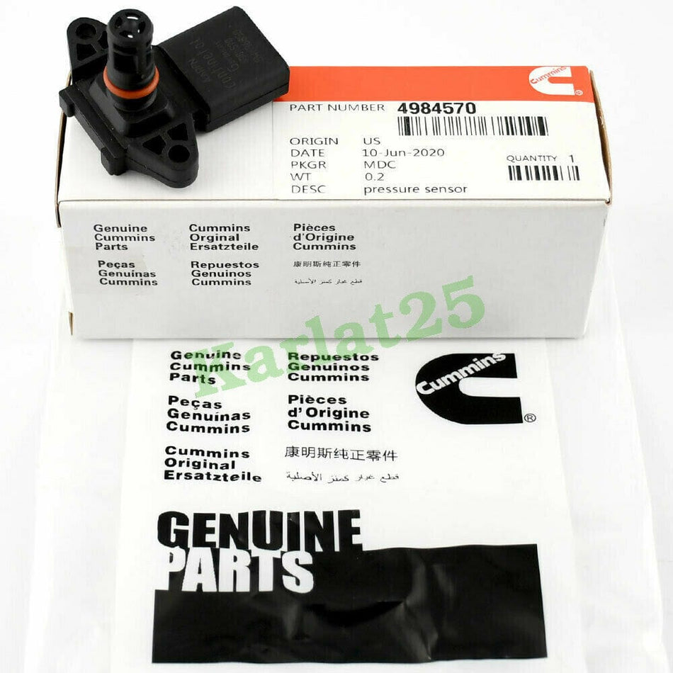 Cummins Oxygen Sensor Mass Air Flow Sensor MAF 4984570 For DODGE RAM 2500 3500 5.9L 24V