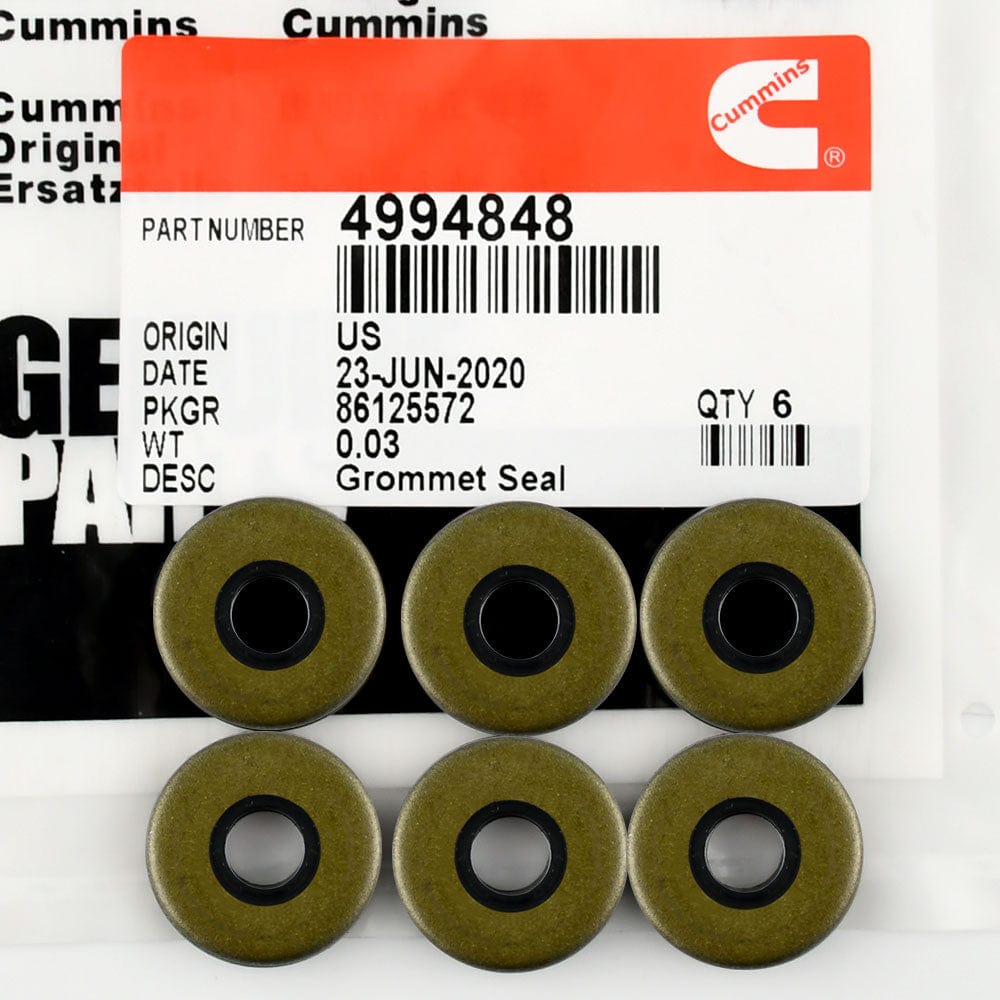 Cummins Tappet Cover Gasket W/ Grommet Seals Fit for 89-02 12V Dodge 5.9 3284623
