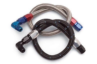Edelbrock Fuel Hose Kits - Fuel Line Kits for Carbureted Engines by Edelbrock - AN Fitting Hose Kits for Fuel