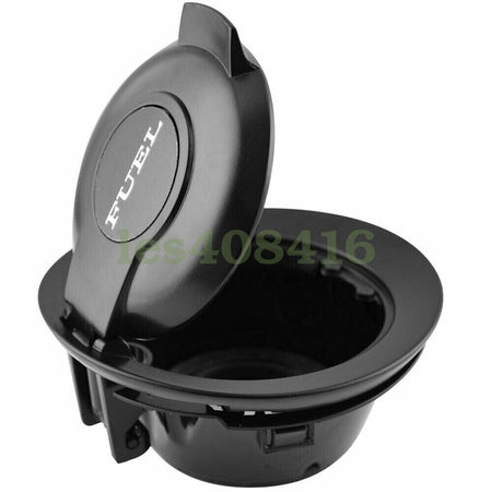 Mopar Black Vapor Edition Fuel Gas Filler Door Cap for Dodge Challenger 2008-19