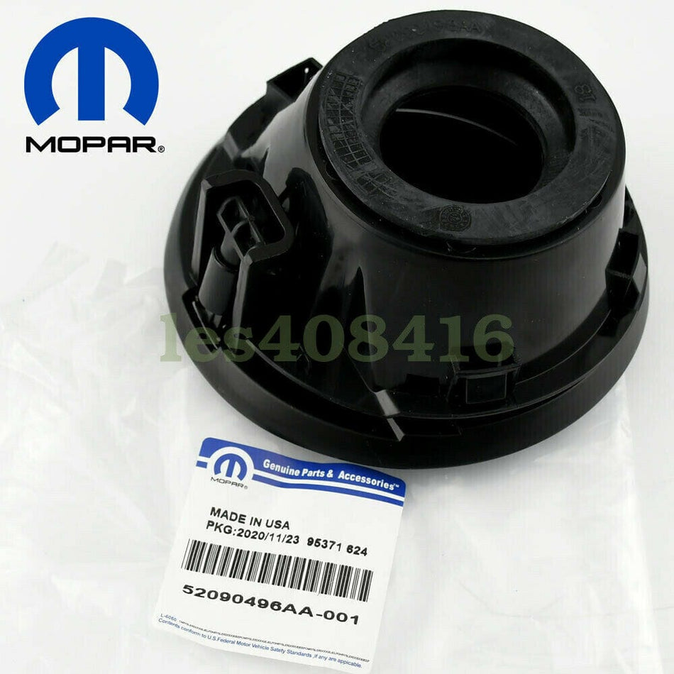 Mopar Black Vapor Edition Fuel Gas Filler Door Cap for Dodge Challenger 2008-19