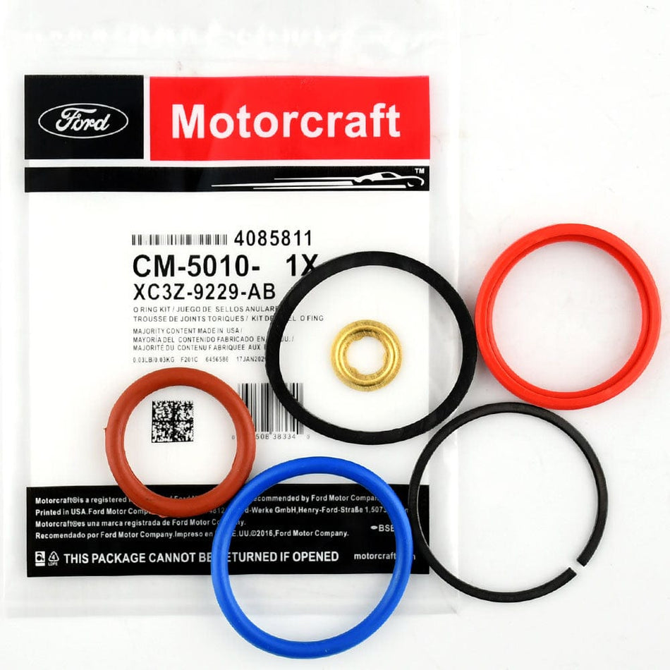 Motorcraft CM5010 Injector O-Ring Kit Fits Ford F-250 F-350 E-350 450 8pcs