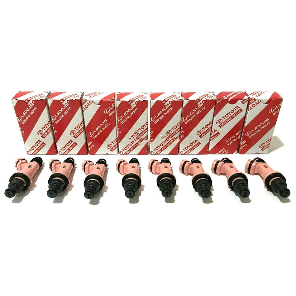 Toyota Denso Fuel Injectors 23250-50030 for 1998-2010 Lexus 4.0L 4.3L V8