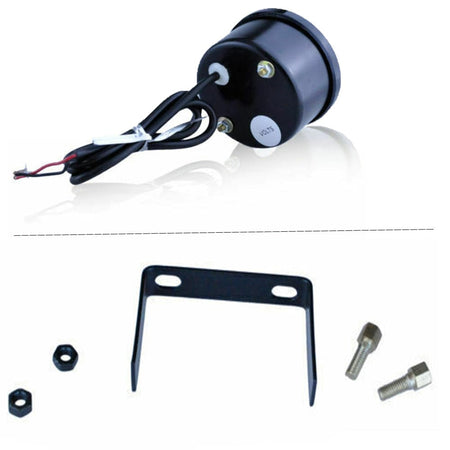 12V Gauge 2" 52mm Blue Digital LED Electronic Voltage Volt Gauge Meter with Sensor Voltmeter Gauge for Car