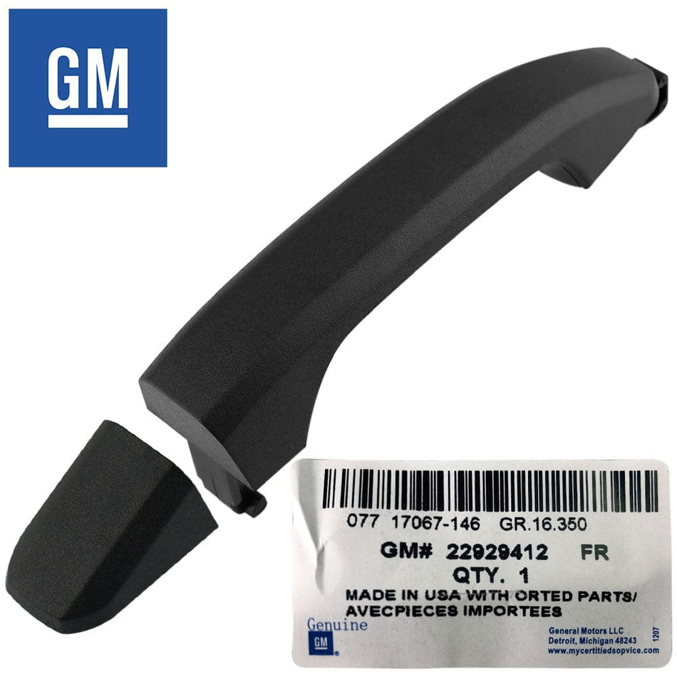 GM OEM Outside Door Handle Textured Black Front RH Side for Silverado Sierra