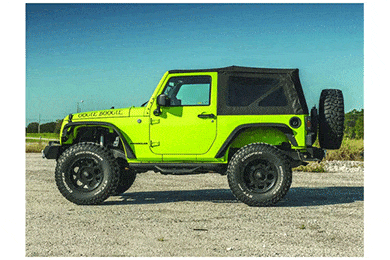 Havoc Offroad Venom Steel Fenders - Front or Rear - 5&quot; Flare Coverage - JK