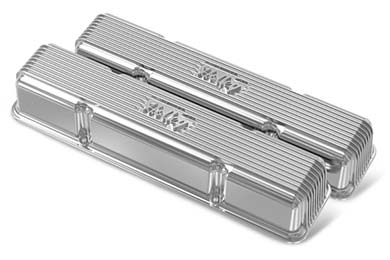 Holley Valve Covers (Federal Emissions) - Billet Engine Covers - Free Shipping!