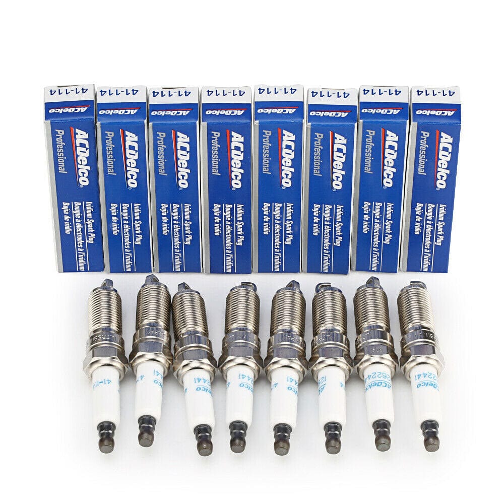 ACDelco Iridium Spark Plugs 41-114 8PCS Cadillac Chevrolet GMC – AFA-Motors