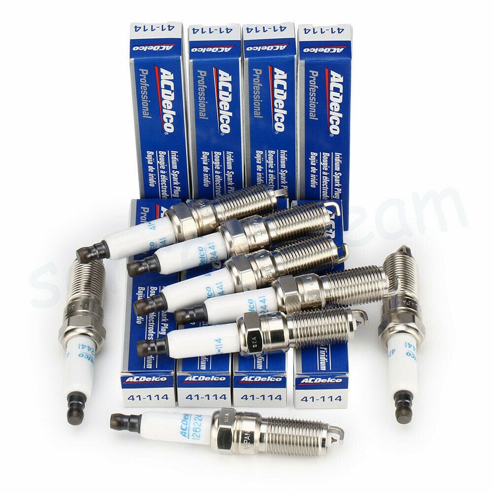 ACDelco Iridium Spark Plugs 41-114 8PCS for Cadillac Chevrolet GMC
