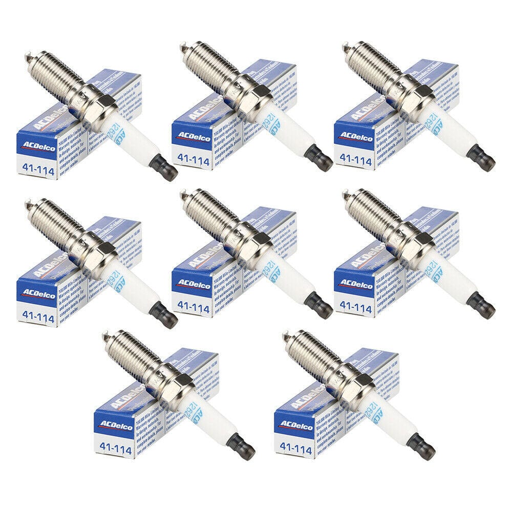 ACDelco Iridium Spark Plugs 41-114 8PCS for Cadillac Chevrolet GMC