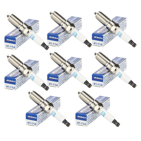 ACDelco Iridium Spark Plugs 41-114 8PCS for Cadillac Chevrolet GMC