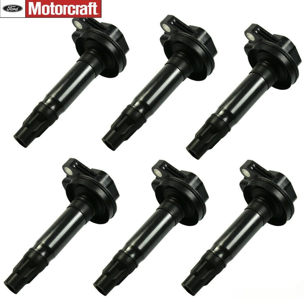 Motorcraft Ignition Coils UF553 DG520 For Ford Lincoln Mazda Explorer Edge Fusion 6pcs