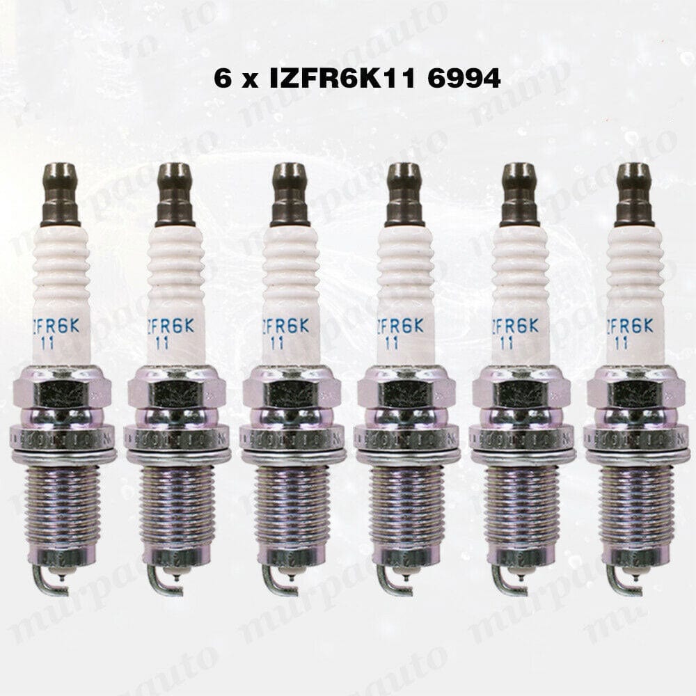 NGK 6994 Laser IZFR6K11 Iridium Spark Plugs For Honda Accord CR-V Acura RSX