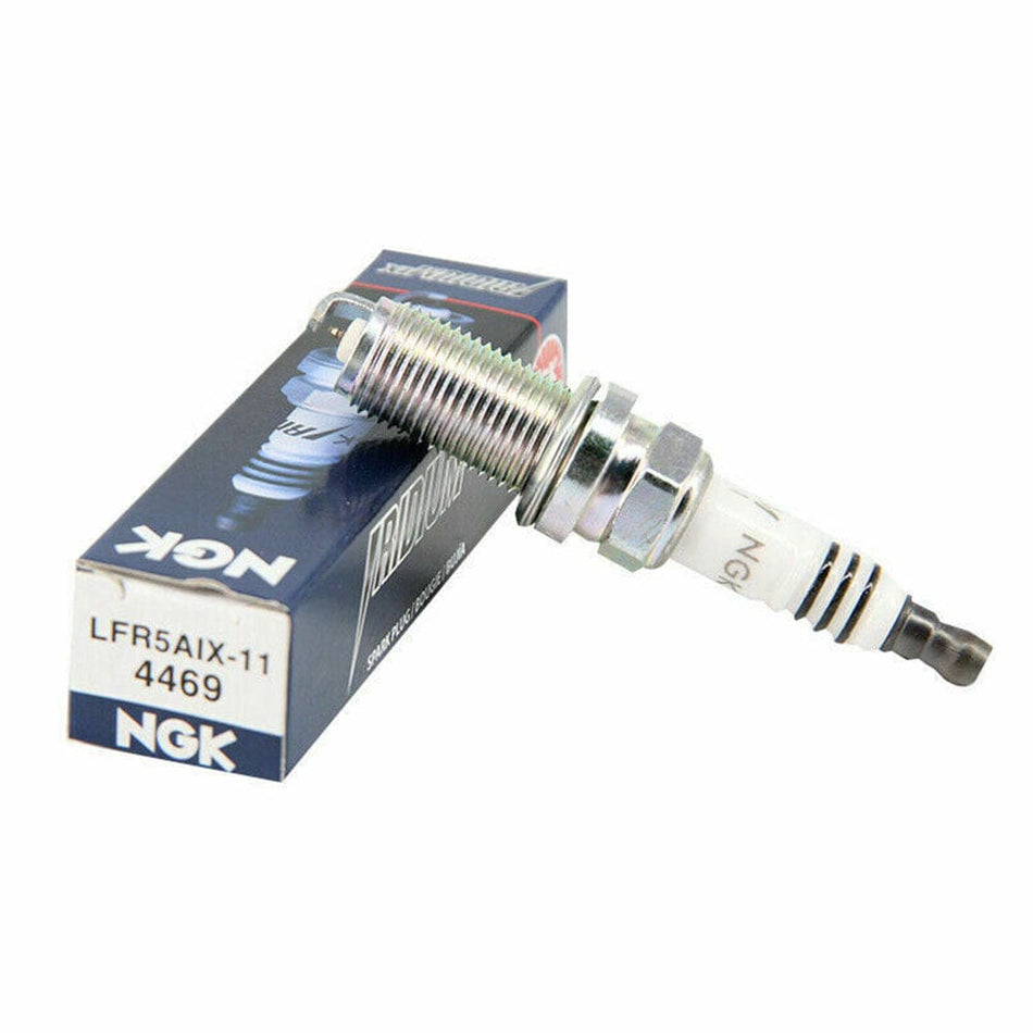 NGK LFR5AIX-11 Iridium Spark Plugs - Fits Hyundai Nissan Infiniti Yamaha