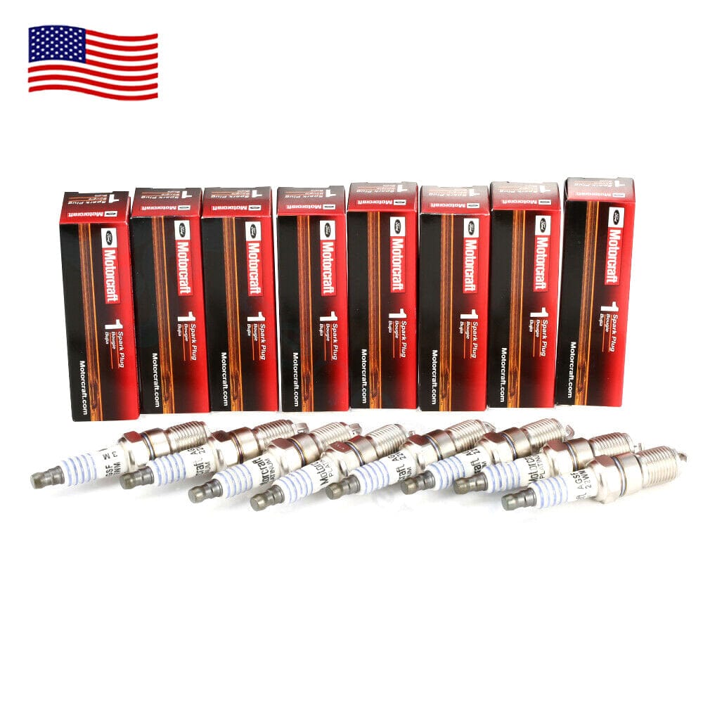 SP479 Spark Plugs AGSF22WM For Ford Lincoln Audi 8pcs