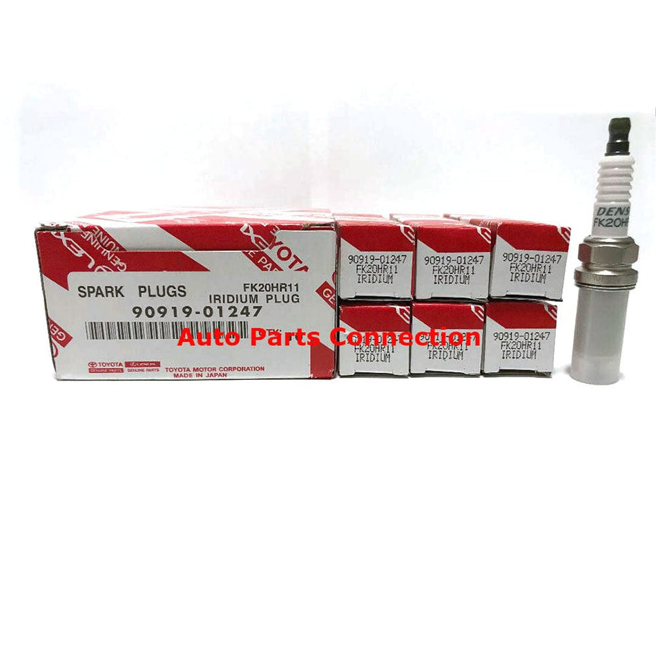 Toyota Spark Plugs Denso 90919-01247 3426 FK20HR11