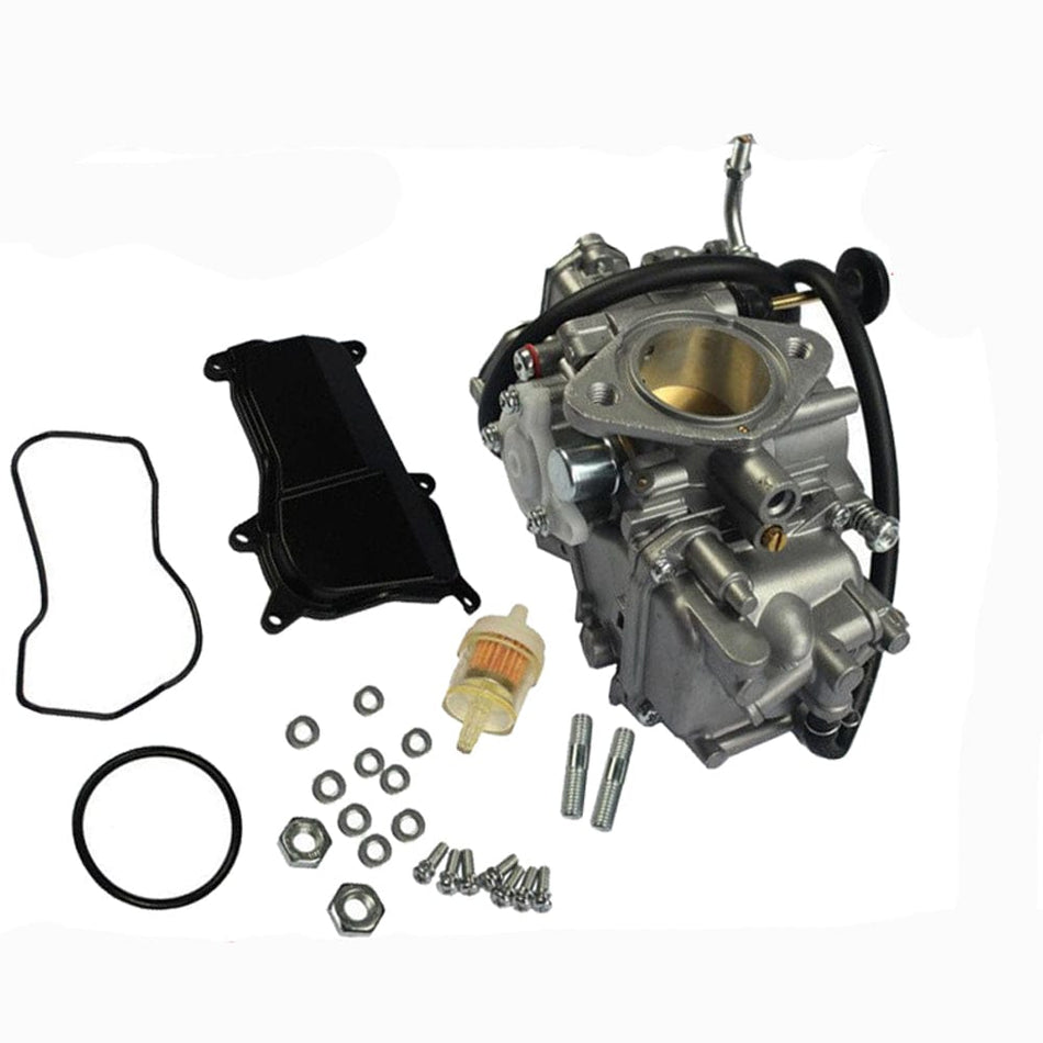 Carburetor Carb Fit for Yamaha Moto-4 350 YFM350, Big Bear 350 YFM350,Kodiak 400 YFM400,Wolverine 350 YFM35F, Warrior 350 YFM350 Carburetor+Intake Manifold for ATV
