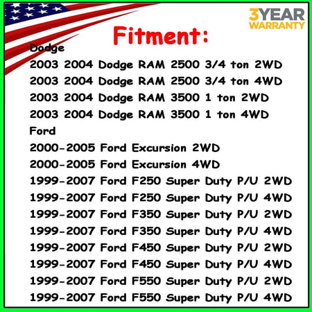 Electrical Vacuum Pump for Dodge Ram 2500, 3500 Ford F250,F350,F450,F550 Super Duty Vacuum Pump 904-214