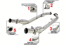 Load image into Gallery viewer, JBA Mid-Pipes - Free Shipping on JBA X Pipes, H Pipes &amp; JBA Catless Mid Pipes