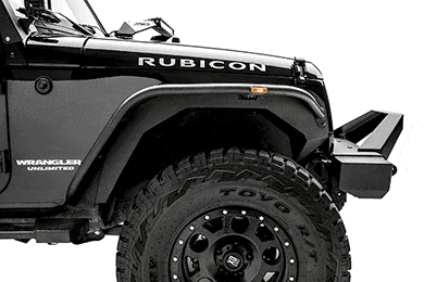 Aries Jeep Inner Fender Liners - FREE SHIPPING on Aries Flares