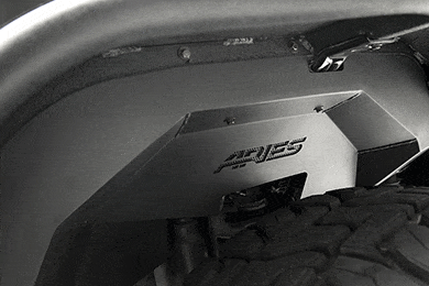 Aries Jeep Inner Fender Liners - FREE SHIPPING on Aries Flares