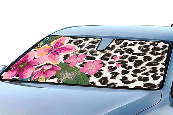 ProZ Floral Windshield Sun Shade