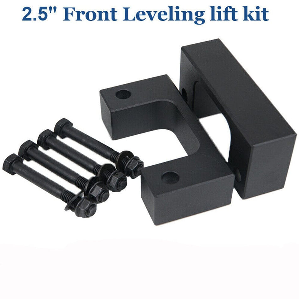 2.5" Front Leveling Lift Kit For Chevy Silverado GMC Sierra GM 2007-2018 2012 2014-Black