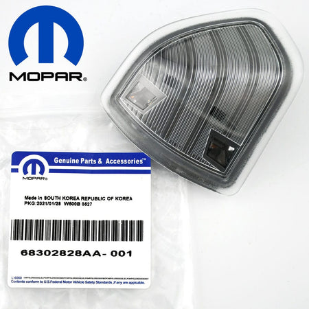 Mopar Amber LED Side Mirror Turn Signal Lights For Dodge Ram 1500 Clear Lens