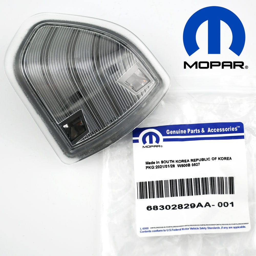 Mopar Amber LED Side Mirror Turn Signal Lights For Dodge Ram 1500 Clear Lens