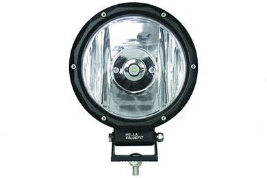Hella Value Fit Driving Light - 7" Round LED Driving Lights