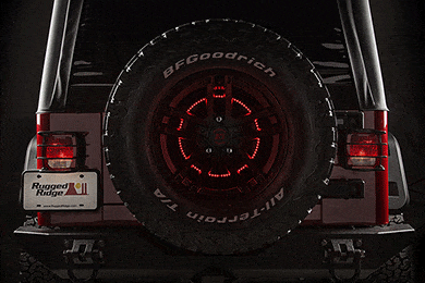 Rugged Ridge Jeep Third Brake Light LED Ring - YJ, TJ, JK - Lowest Price!