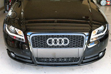 Spec-D Tuning Headlights | Projector, Halo, Black, Smoke