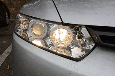 Spec-D Tuning Headlights | Projector, Halo, Black, Smoke