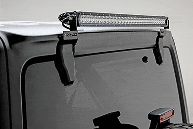 ZROADZ A-Pillar Light Mounts for Jeep Wrangler - Mount Up To 3 Light Pods Per Mount!