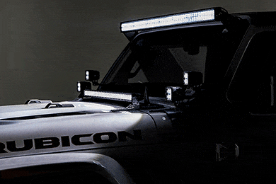 ZROADZ A-Pillar Light Mounts for Jeep Wrangler - Mount Up To 3 Light Pods Per Mount!