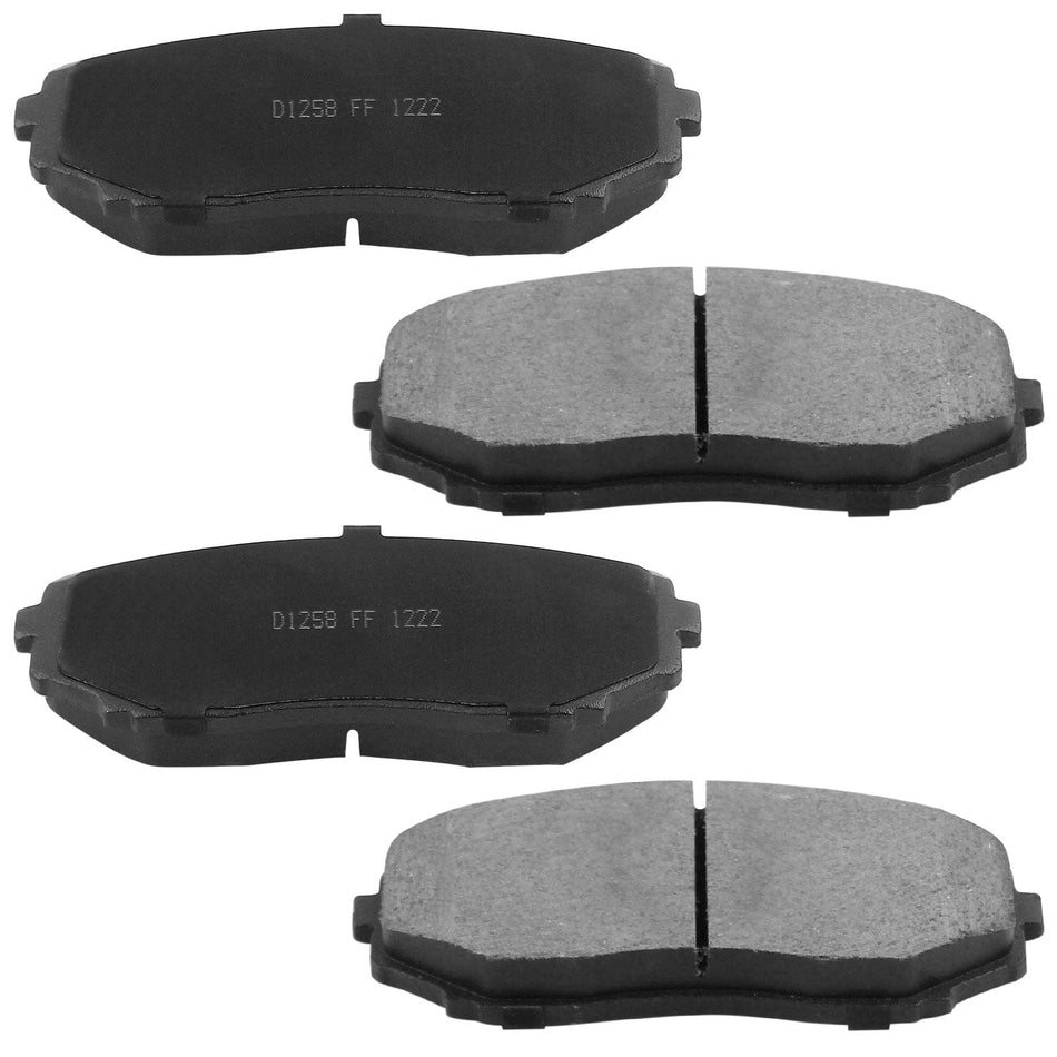 Front Ceramic Disc Brake Pads For Lincoln MKX Mazda CX-7 CX-9 Edge D1258
