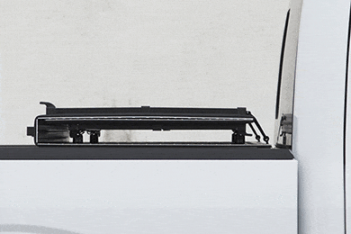 Lomax Professional Series Tri-Fold Tonneau Cover - Folding Truck Bed Cover