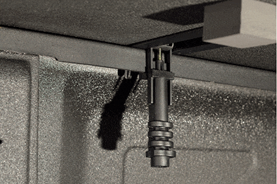 Lund Genesis Elite Tri-Fold Tonneau Cover - Folding Truck Bed Cover | AutoAnything