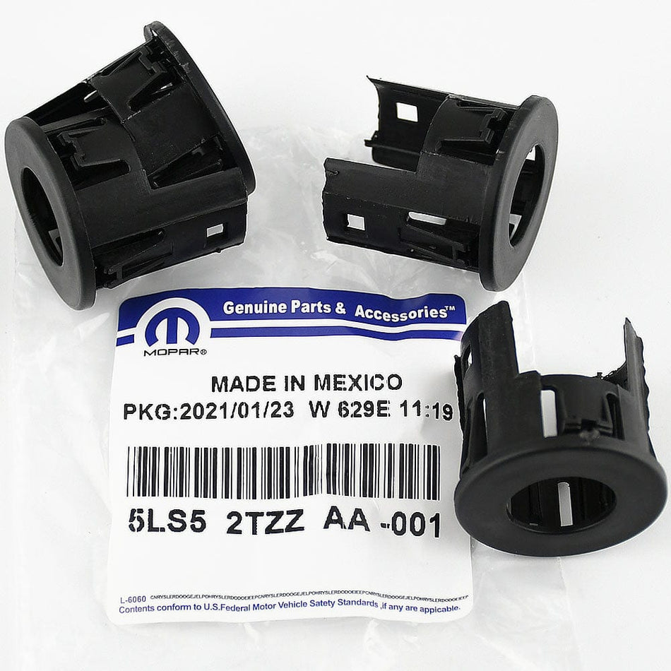 Mopar Front OR Rear Outer Bumper Parking Sensor Bezel for 14-18 Dodge RAM 1500