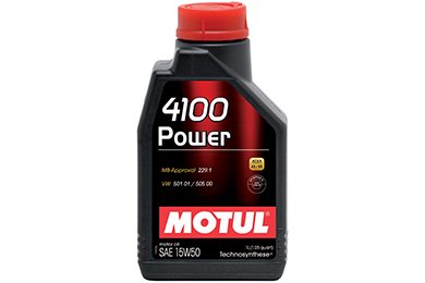 Motul 4100 Synthetic Blend Engine Oil | Turbolight, Power
