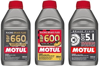 Motul Brake Fluid | 5.1, RBF600, RBF660 | High Temp DOT 4 Racing Brake Fluid